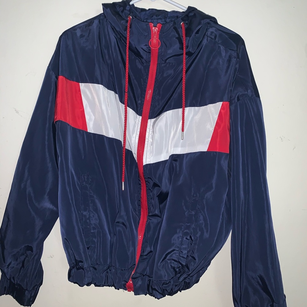 Multi Coloured Windbreaker